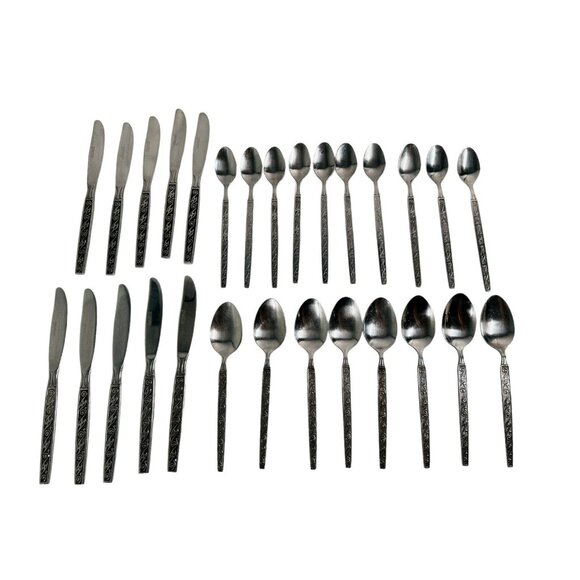 Oxford Hall PALTO ALTO Mix of Knives and Spoons Lot of 28 - Picture 1 of 16